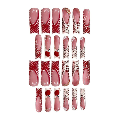 Dekorativer Press-On Nagelset Brehn