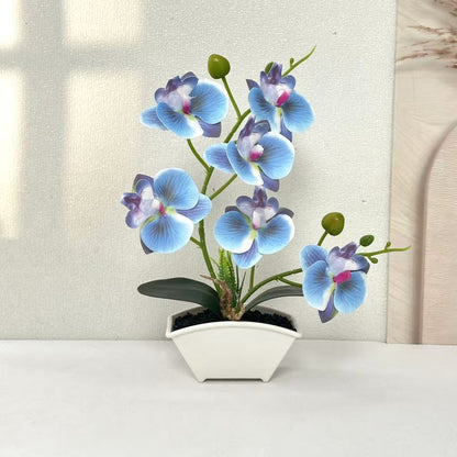 Elegante künstliche Orchideenpflanze für die Wohnkultur drinnen