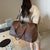 Stylische karierte Reisetasche Brehn