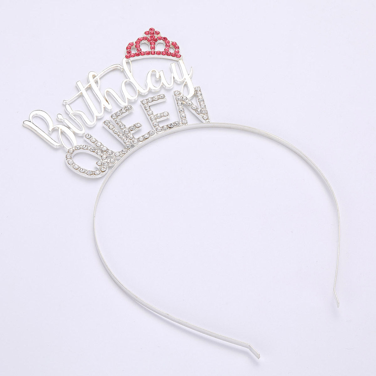 Damen Glitzernder Haarreif mit "Birthday Queen"-Schriftzug Brehn