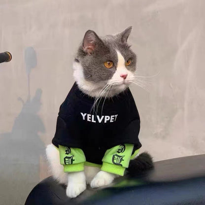 Katzen- und kleine Hundepullover-Sweatshirt