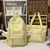 Vielseitiges Besticktes Rucksack-Set