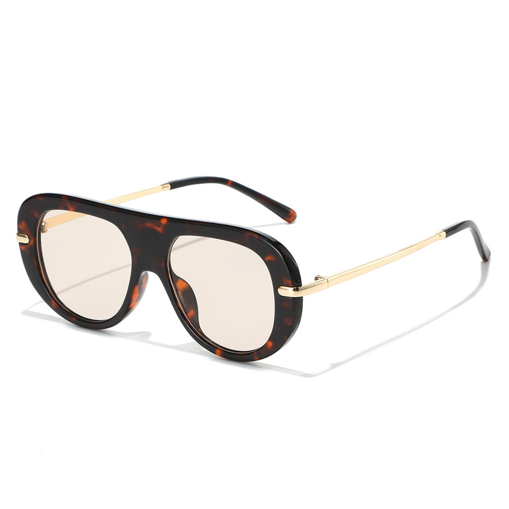 Futuristische Übergroße Shield Sonnenbrille Brehn