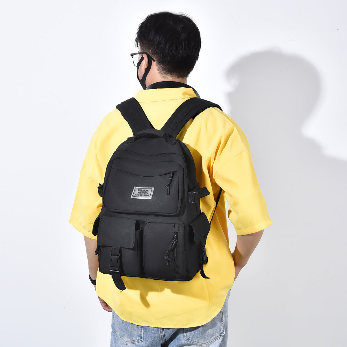Funktionaler Multi-Taschen-Rucksack Brehn