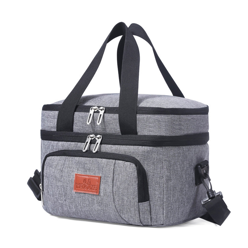 Damen Isolierte Kühltasche mit mehreren Fächern und ergonomischem Design Brehn