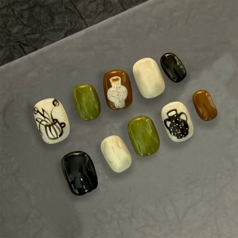 Verspieltes Künstlerisches Nagelkunst Design Set Brehn