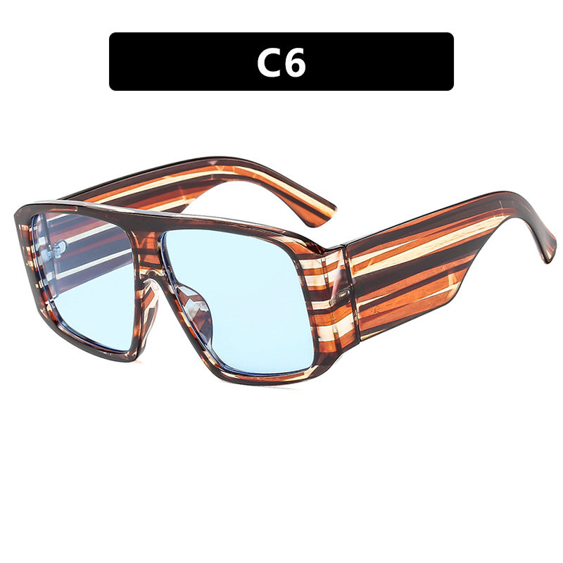 Damen modische rechteckige Brille Brehn