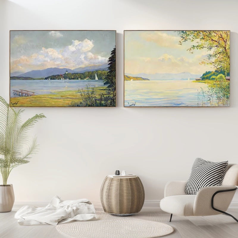 Künstlerische Landschaft Leinwand Kunst