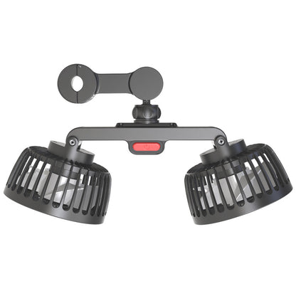 Unisex Tragbarer Doppelventilator Brehn