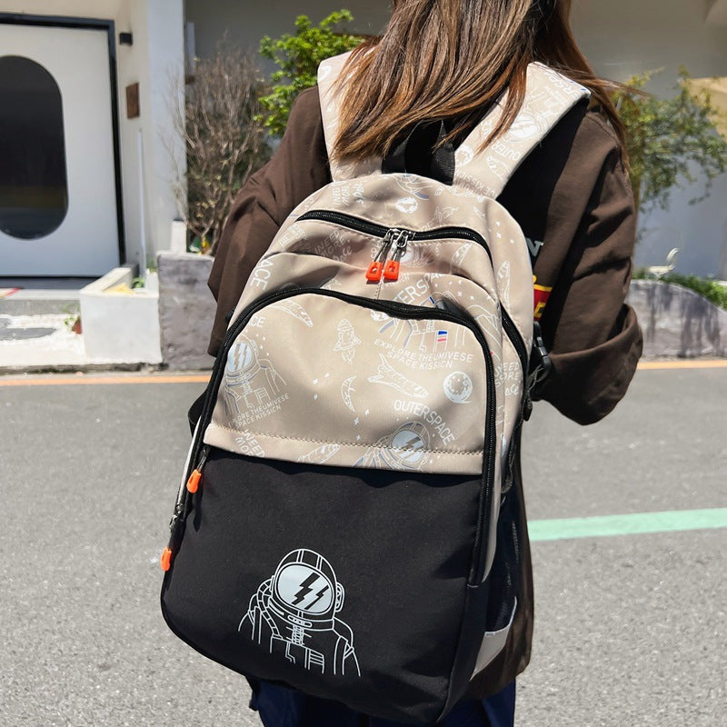 Abenteuer-Themen Grafik Rucksack Brehn