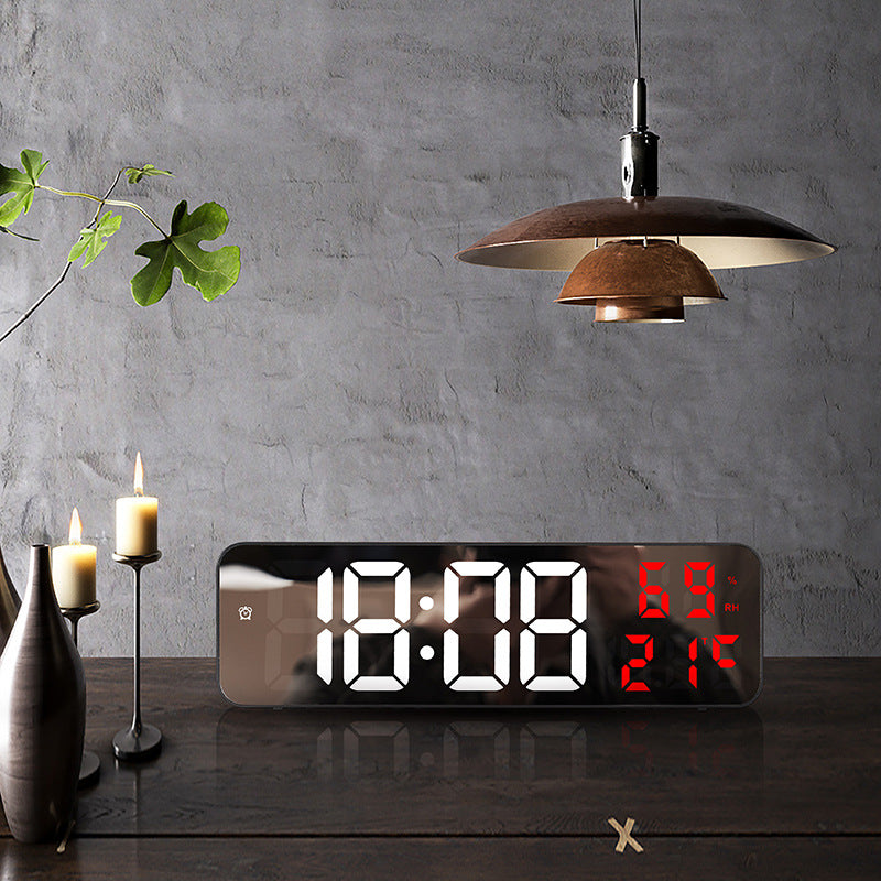 Digitaler Multifunktionswecker mit Hygrometer und Temperaturanzeige Brehn