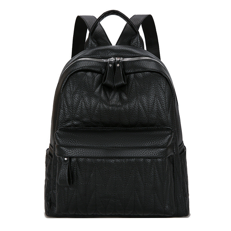 Gepolsterter Leder-Rucksack Brehn