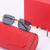 Damen elegante quadratische Sonnenbrille mit luxuriösem Metallrahmen Brehn