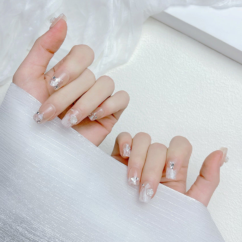 Anpassbares Press-On Nagelset Brehn