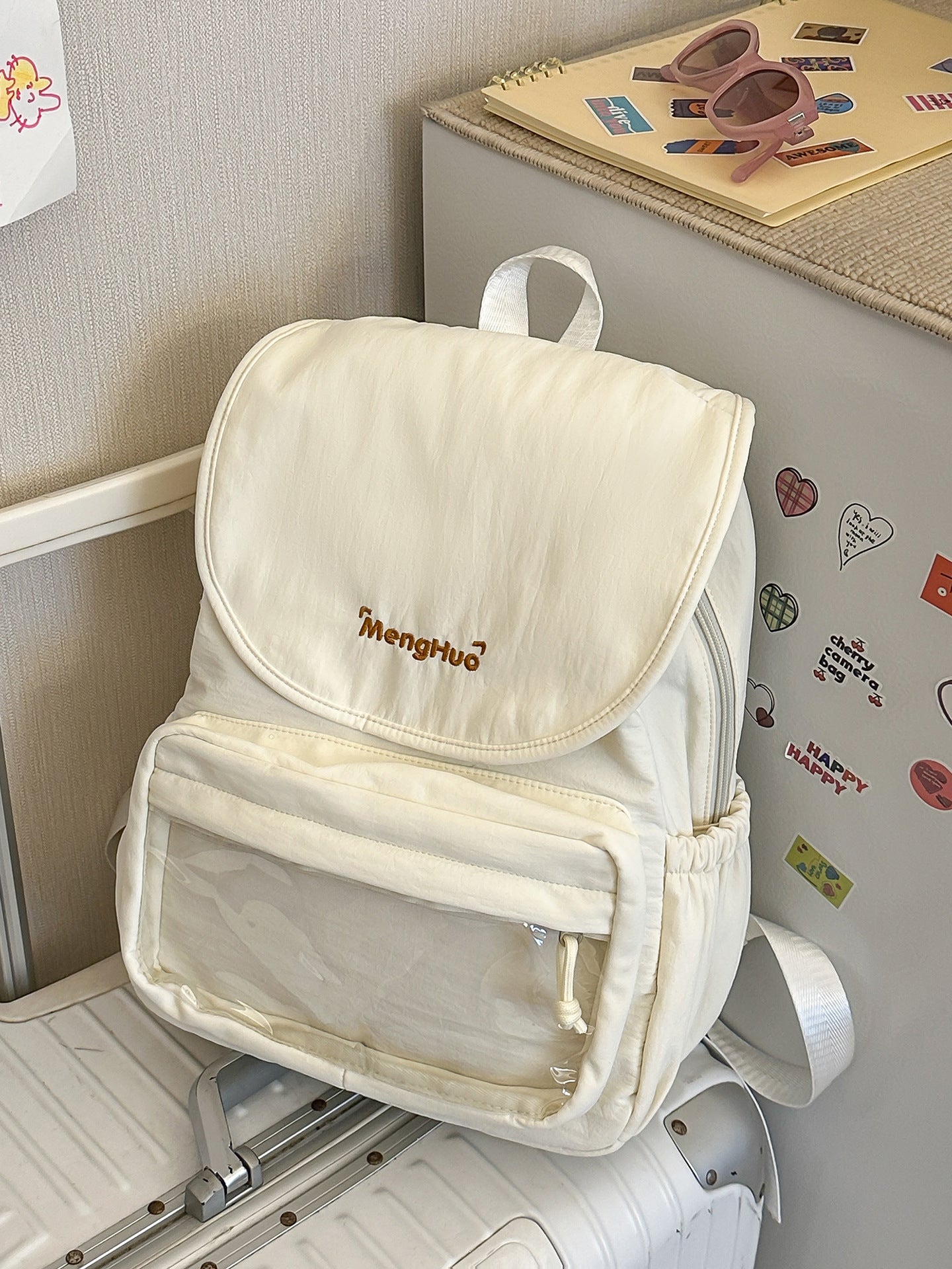 Multifunktionaler transparenter Taschen-Rucksack für die Schule