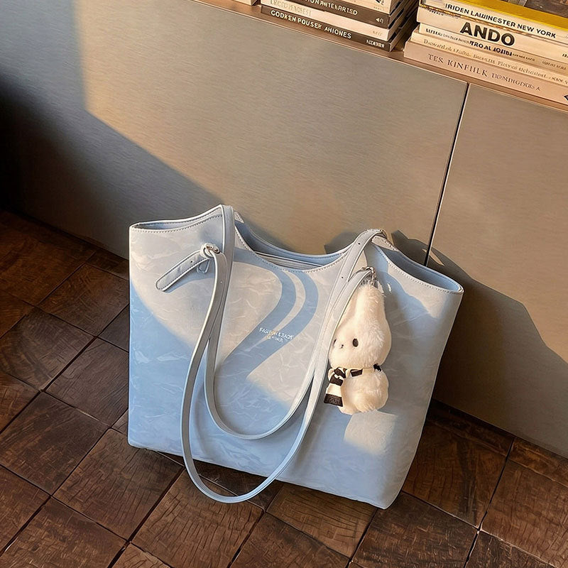 Stylische Texturierte Schultertasche Brehn