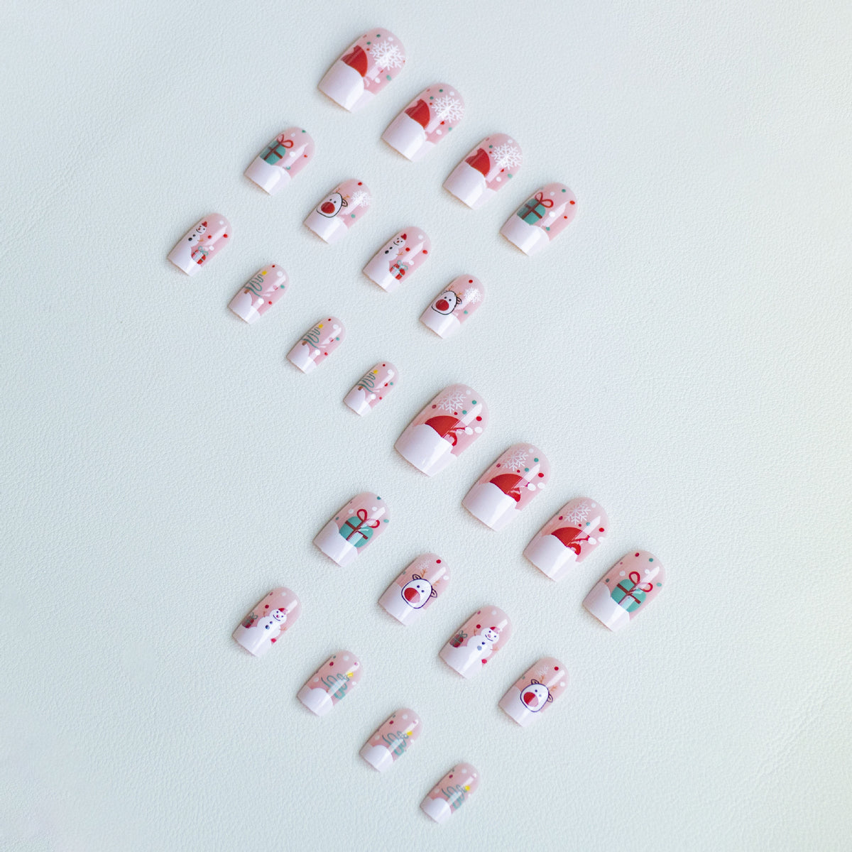 Festliches Feiertags-Nagelkunst-Set