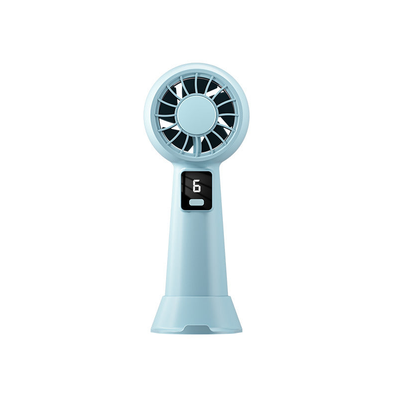 Tragbarer Ventilator für Frauen mit digitalem Display Brehn