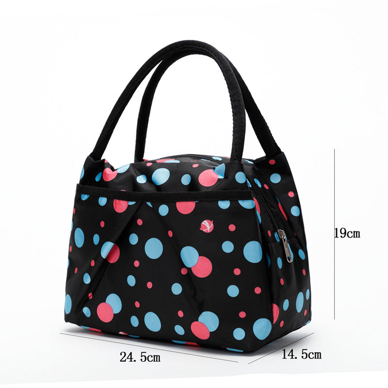 Blumige isolierte Lunch-Kühltasche Brehn