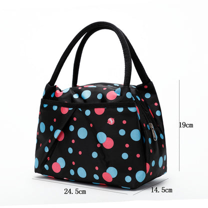 Blumige isolierte Lunch-Kühltasche Brehn