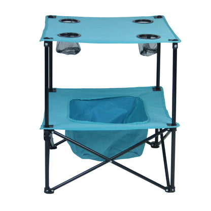 Camping Tisch mit integrierten Getränkehaltern Brehn