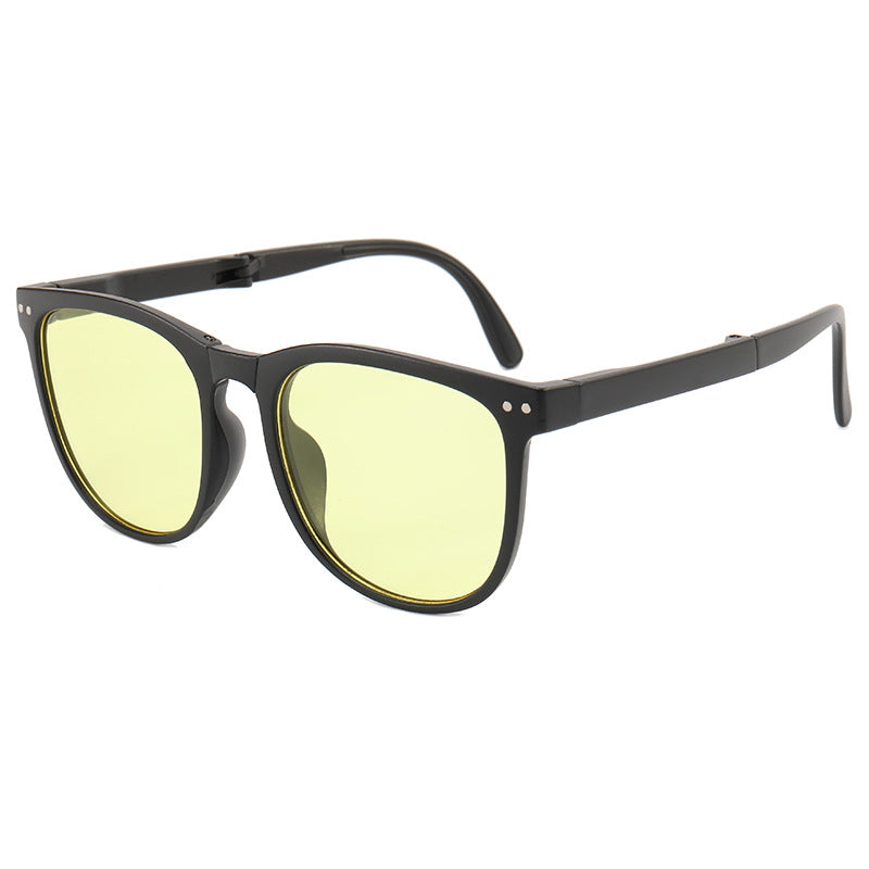 Damen modische Oversized-Sonnenbrille mit verspiegelten Gläsern Brehn