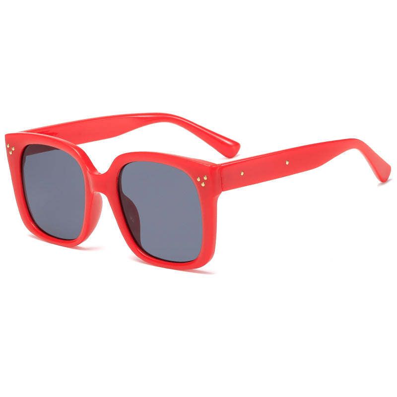 Damen quadratische Sonnenbrille mit innovativem Rahmen und UV-Schutz Brehn