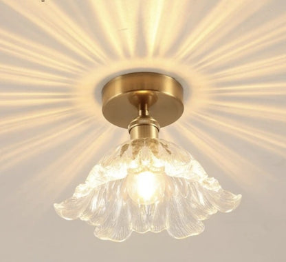 Vintage Glas Flush Mount Licht