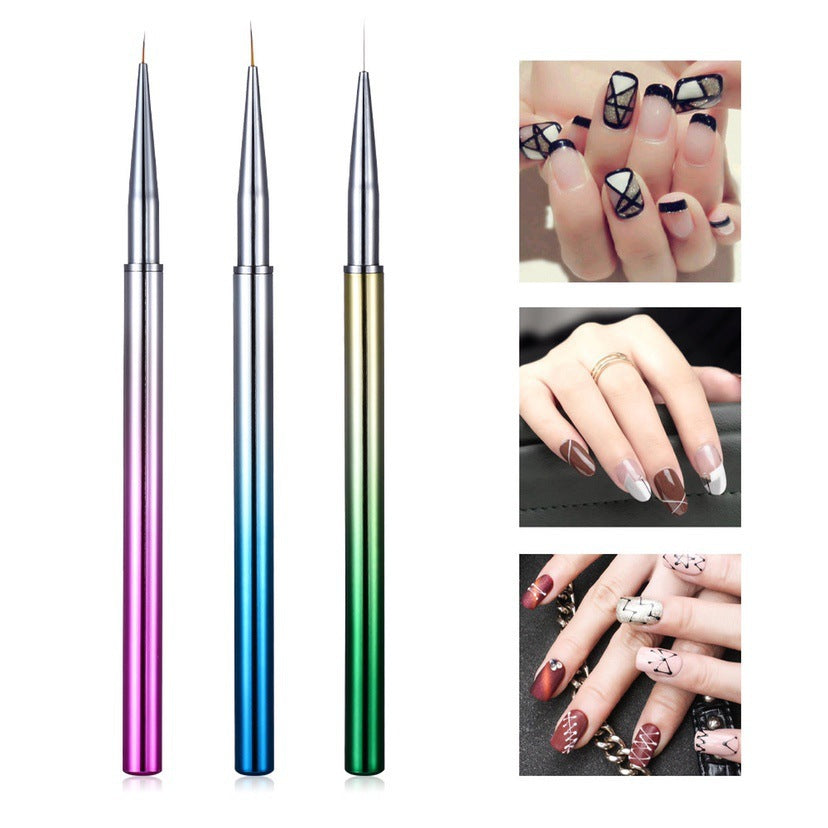 Feine Detail-Nagelkunst-Pinselset Brehn