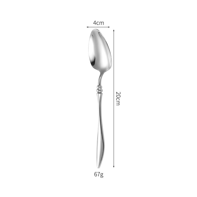 Elegantes Tafelmesser mit Feinem Wellenmuster Brehn