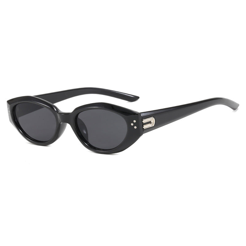 Damen Cat-Eye Sonnenbrille mit elegantem Kunststoffrahmen Brehn