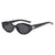 Damen Cat-Eye Sonnenbrille mit elegantem Kunststoffrahmen Brehn