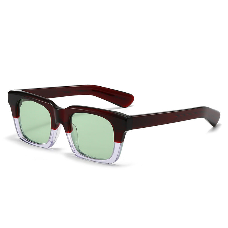 Damen Premium Sonnenbrille mit extravagantem Rechteckrahmen und hochkomfortablen Gläsern Brehn