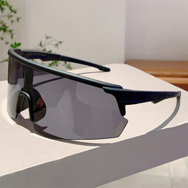 Unisex nan sportliche Performance-Sonnenbrille mit durchgehender Visierlinse und bruchsicherer Polycarbonatlinse Brehn