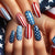 Kunstnägel mit patriotischen Motiven Brehn