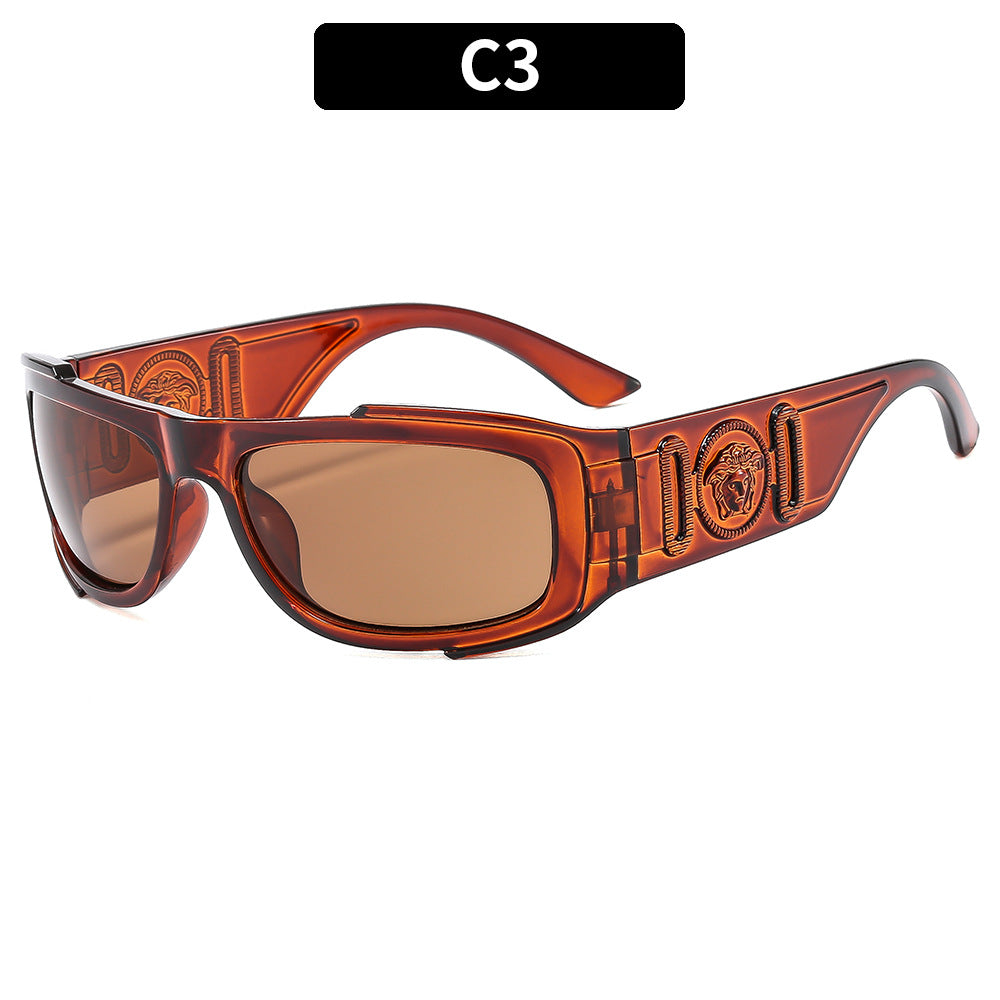 Futuristische Shield Sonnenbrille  1787664150