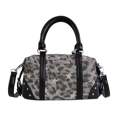 Zeitgenössische gemusterte Handtasche