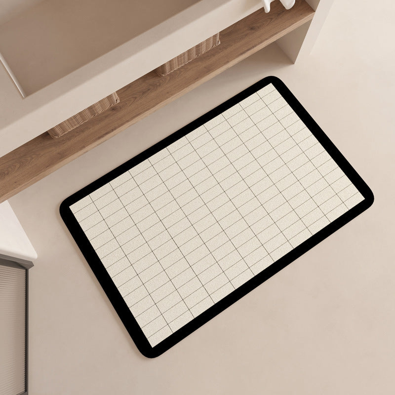 Moderne geometrische Muster Badezimmermatte Brehn