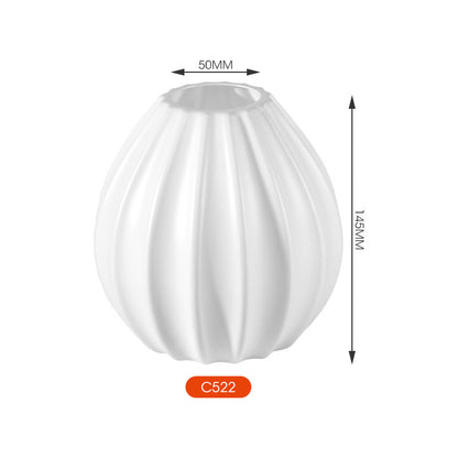 Elegante strukturierte Keramikvase Brehn