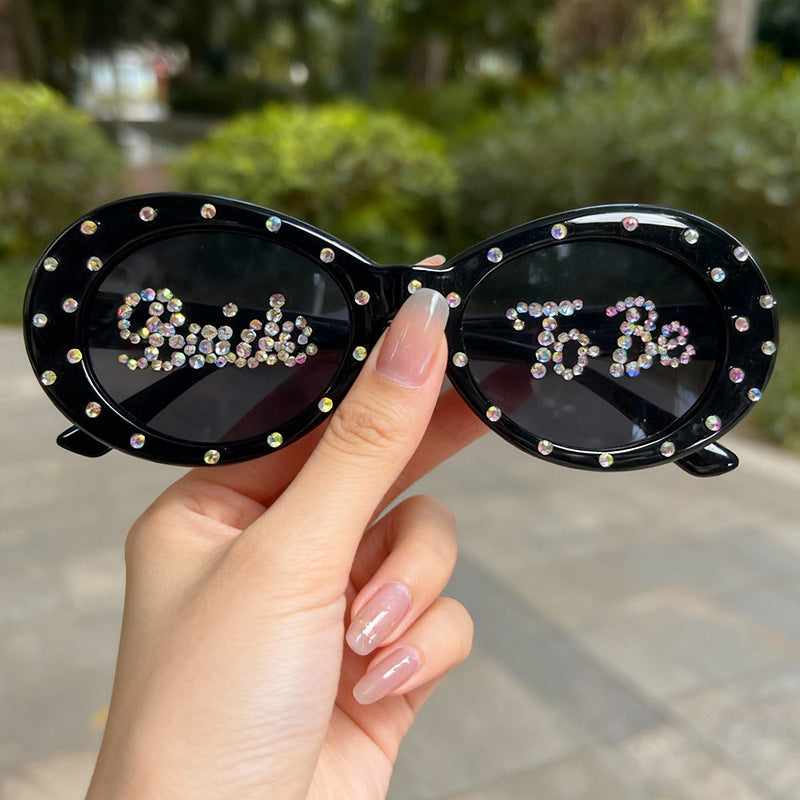 Rhinestone-besetzte Brautsonnenbrille Brehn