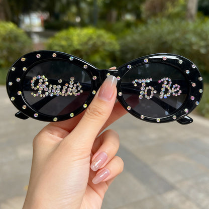 Rhinestone-besetzte Brautsonnenbrille Brehn