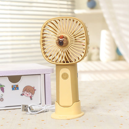 Damen Tragbarer USB Handventilator mit verspieltem Design Brehn