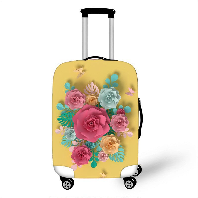 Damen Hartschalenreisekoffer mit floralem Design Brehn