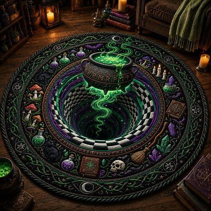 Halloween-inspirierter dekorativer Teppich