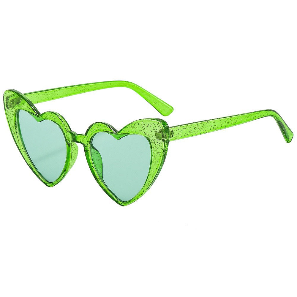 Herzförmige Retro-Sonnenbrille Brehn