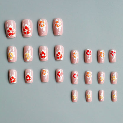 Floral Acryl-Nagelkunst-Design-Set  1790958182