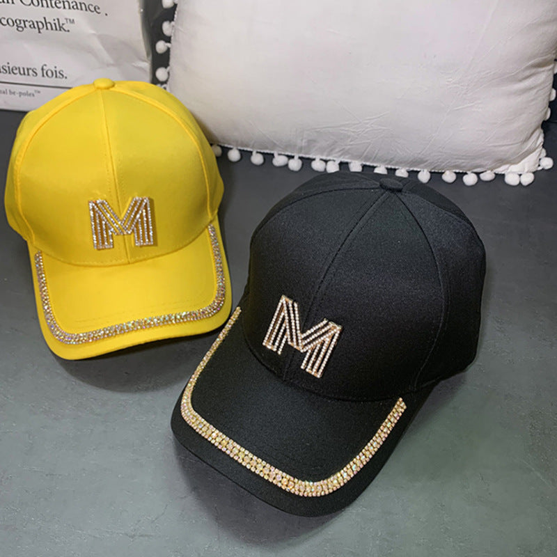 Damen Funkelnd Verziertes Baseballcap Brehn