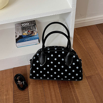 Punkted Handtasche