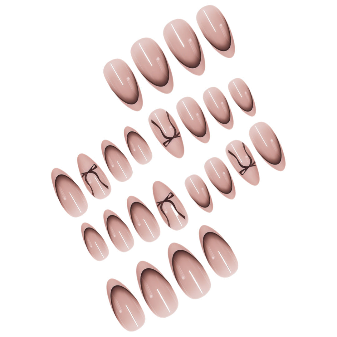 Dekoratives Press-On Nagelkunst Set Brehn