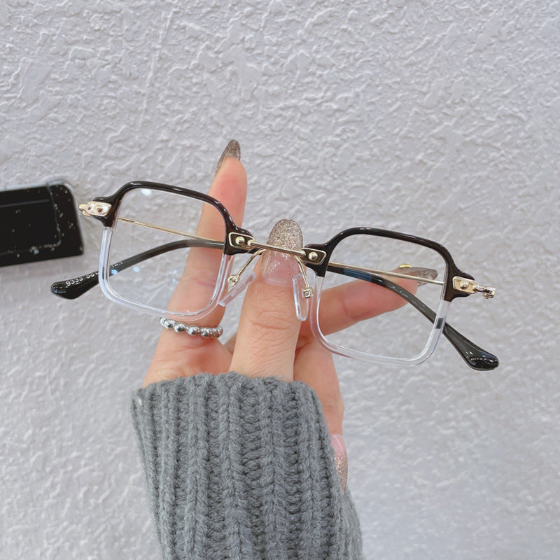 Damen quadratische Fashion-Sonnenbrille mit stylishem Metallrahmen Brehn